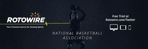 rotowire nba twitter|RotoWire (@RotoWirenba) .